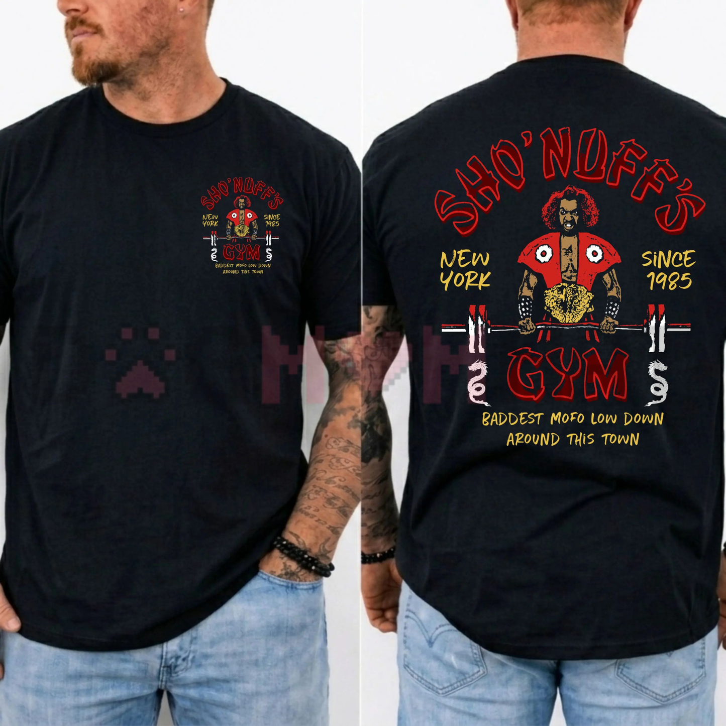 Shogun Martial Arts Gym Graphic Tee - Retro 80s Action Movie Nostalgia Pure Cotton USA Made Shirt