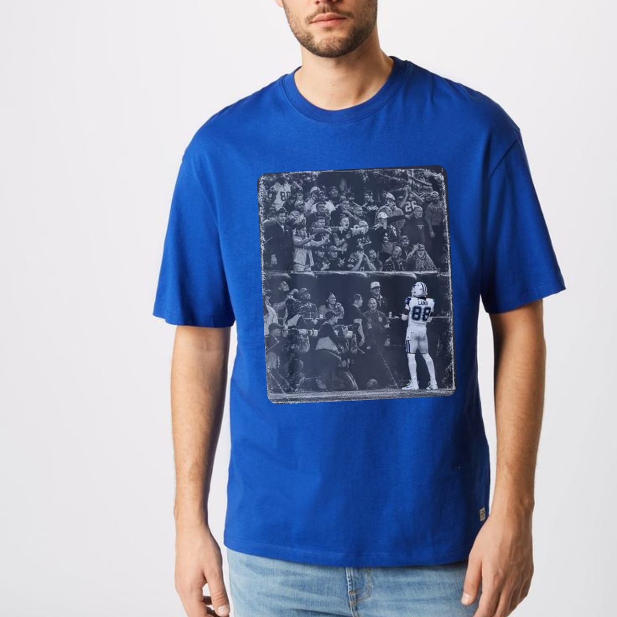 CeeDee Lamb 88 Moment Soft Cotton Graphic T-Shirt