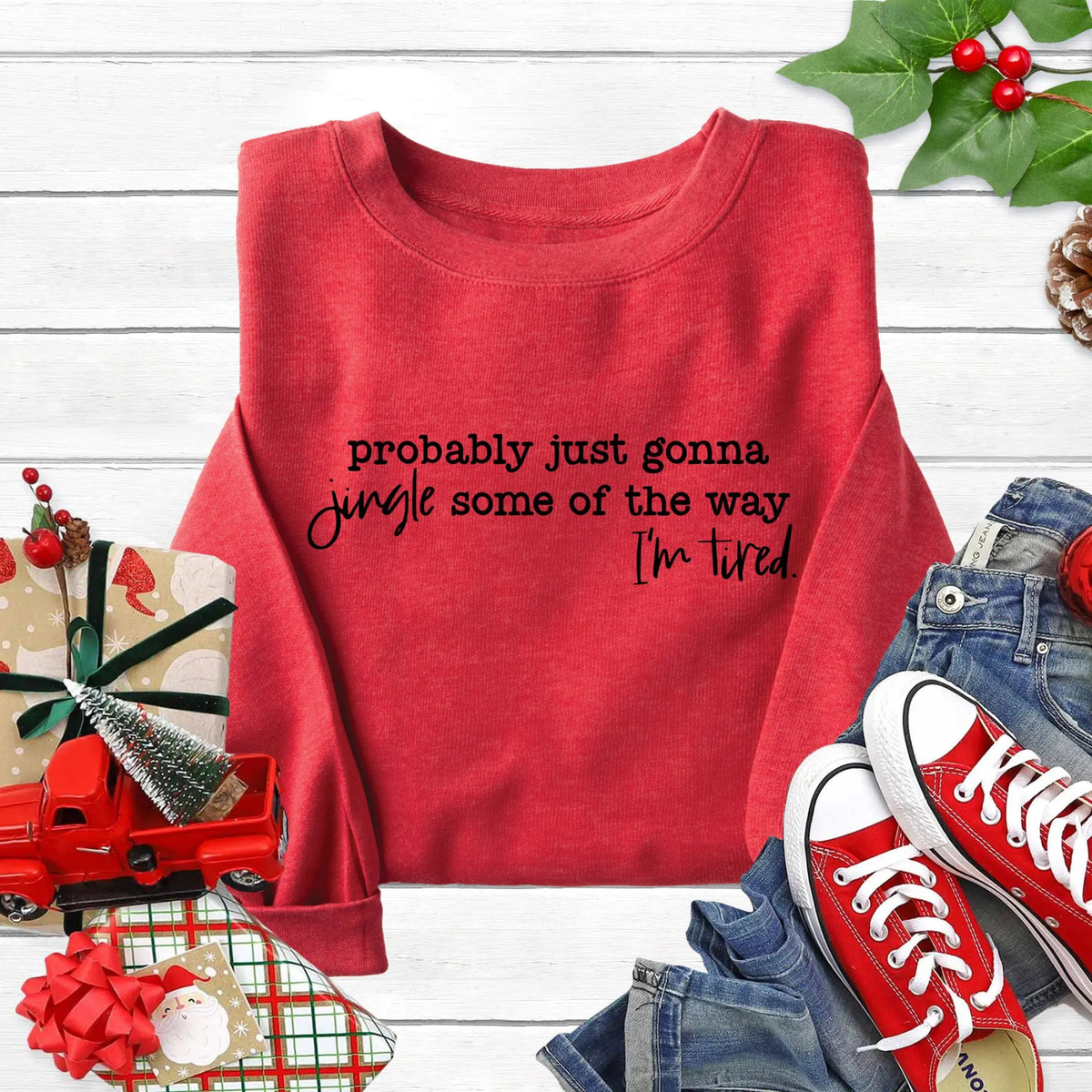 Love in Christmas – Festive Holiday Sweatshirt Womenswear