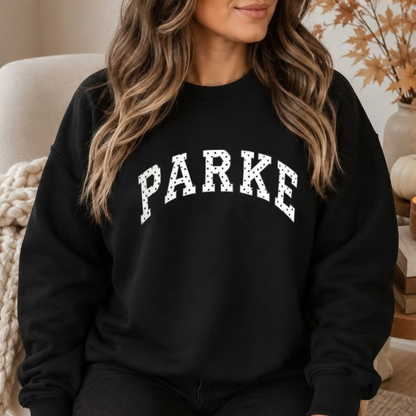 Parke Horizon Crewneck – PARKE Women's Autumn Winter Casual Sweatshirt