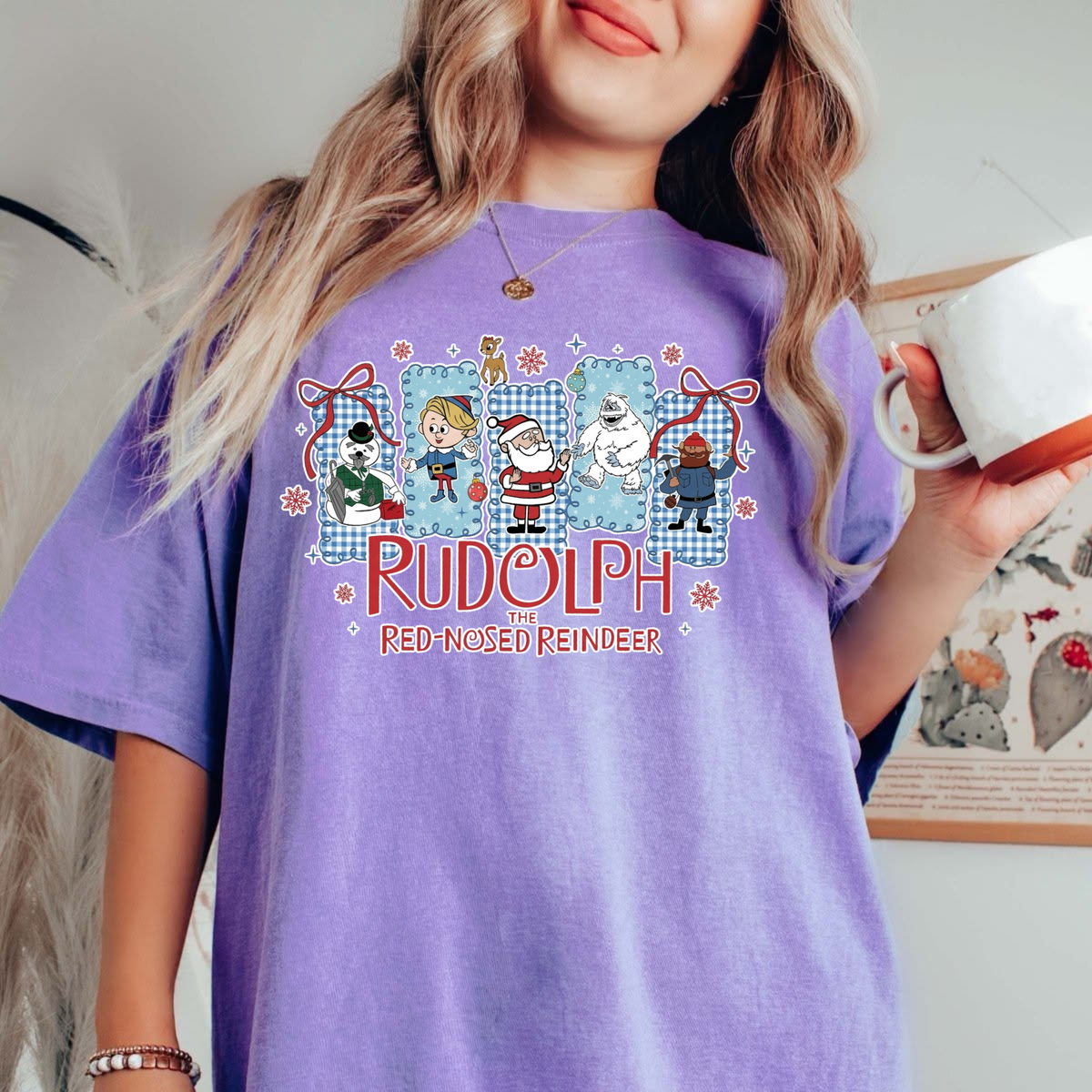 Comfort Colors Rudolph The Red-Nosed Reindeer Christmas T-Shirt