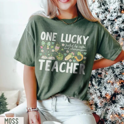 One Lucky Teacher St. Patrick's Day T-Shirt