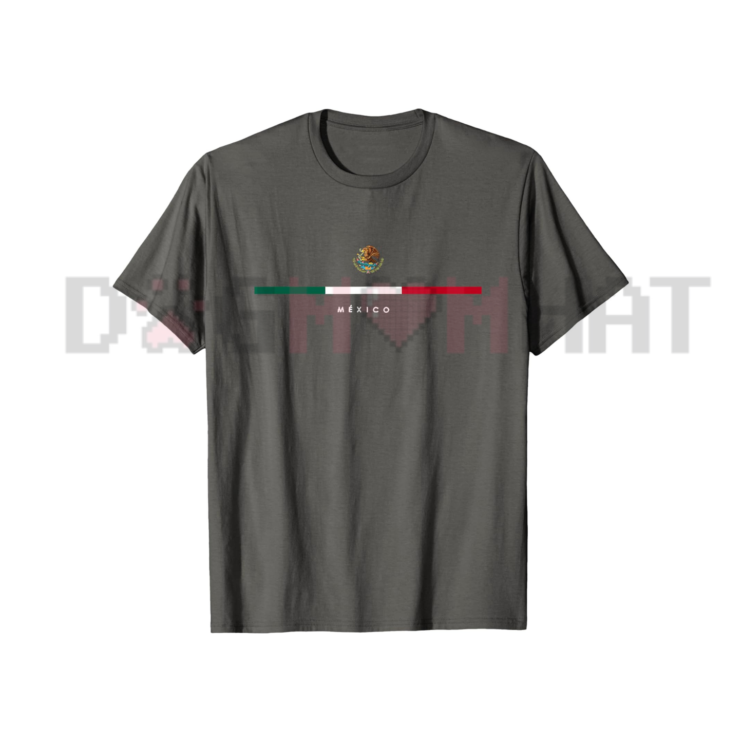 Vintage Mexican Flag Graphic Tee - Unisex Streetwear Cotton T-Shirt
