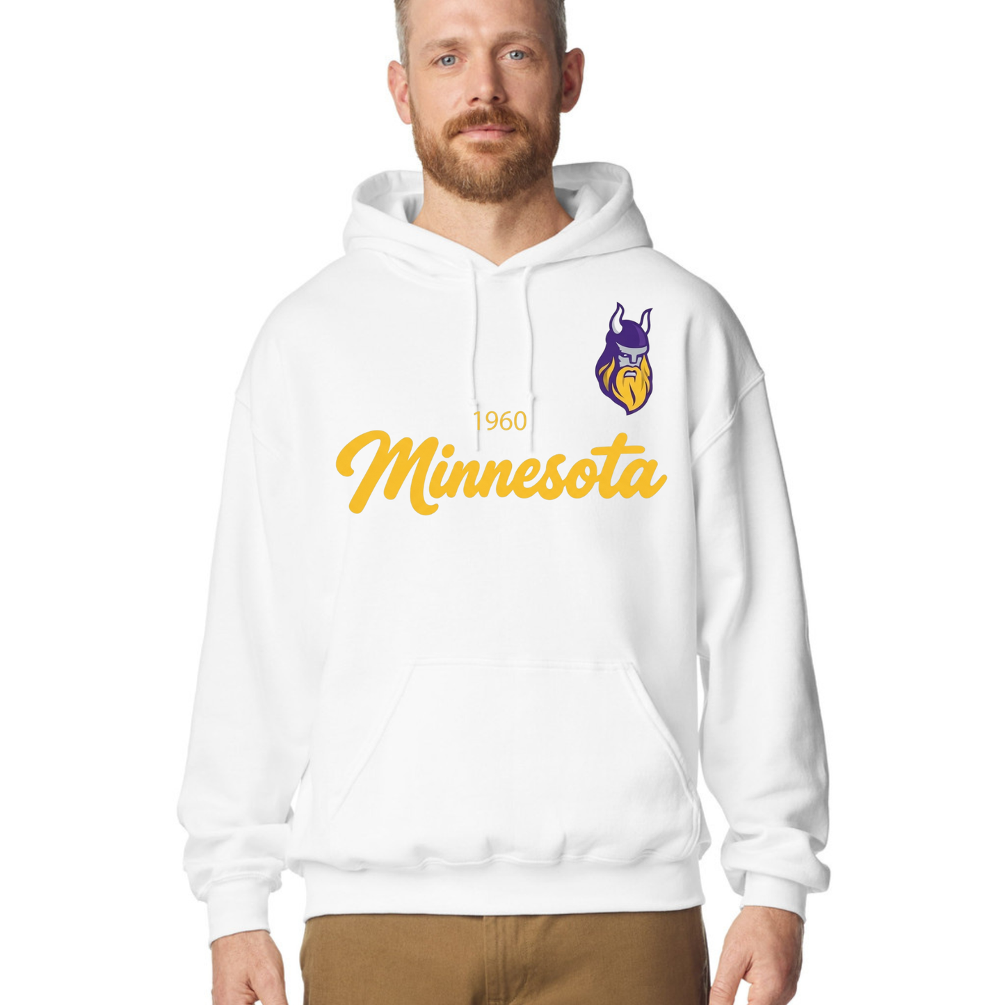 Retro City Football Hoodie - Vintage Hometown Sports Graphic Game Day Pullover
