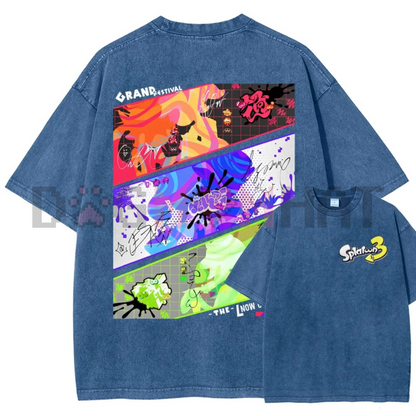 Splatoon 3 Unisex T-Shirt & Y2K Retro Anime Graphic Tee