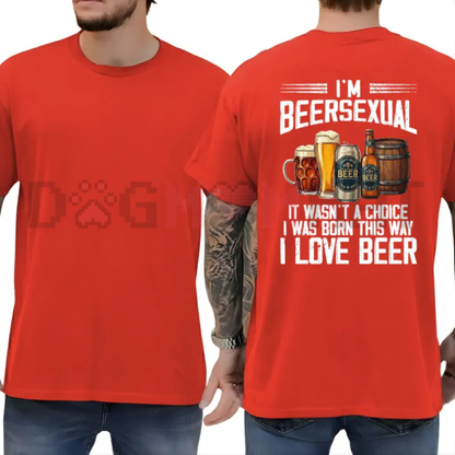 Hoppy Attraction Craft Brew Graphic Tee - Funny Beersexual Humor Unisex Pure Cotton Shirt