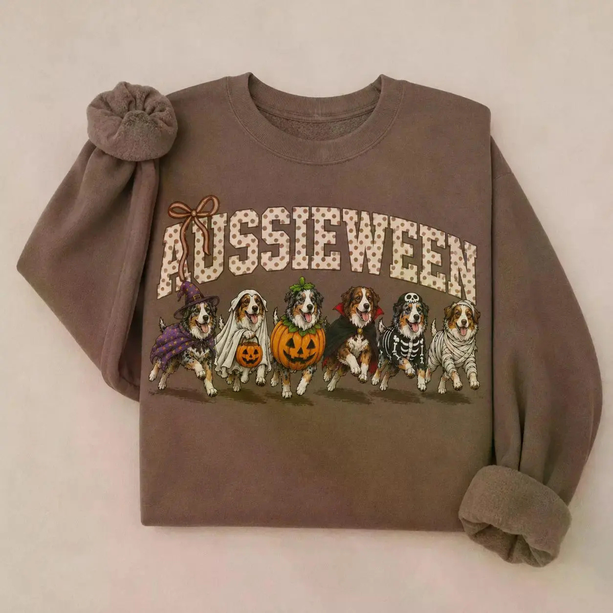 Halloween Dog Breeds Sweatshirt – Cozy Autumn Dog Mom Spooky Season Crewneck
