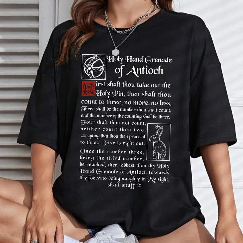 "The Holy Hand Grenade of Antioch" Weirdcore Tee