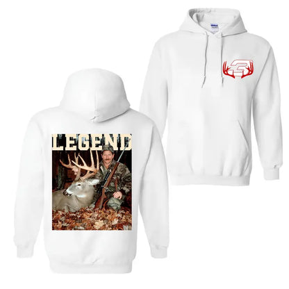 Dale Earnhardt With Deer Hoodie – Vintage Hunting Season Racing & Hunting Fan Unisex Graphic Top