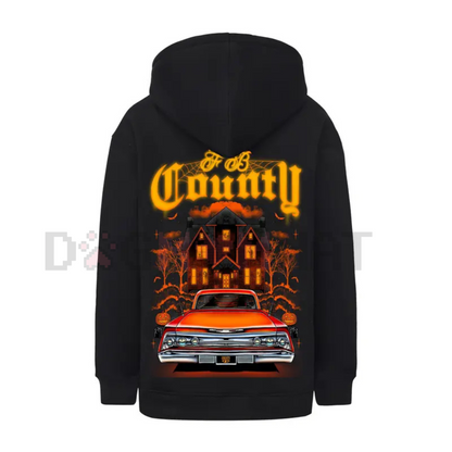 FB County Heavyweight Oversized Halloween Graphic Hoodie