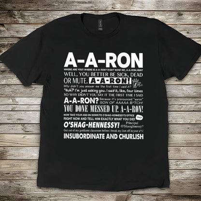 Ya Done Messed Up A-A-Ron Vintage T-Shirt – Funny Key & Peele Inspired Tee, Gift for Friends