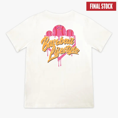 Ice Cream Baseball Lifestyle Tee – "Cotton Candy" Edition Graphic Shirt