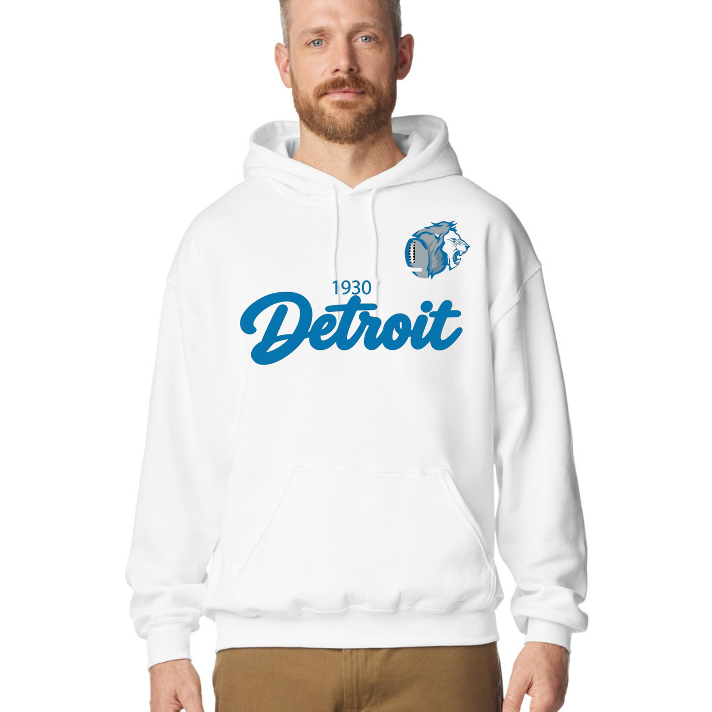 Retro City Football Hoodie - Vintage Hometown Sports Graphic Game Day Pullover