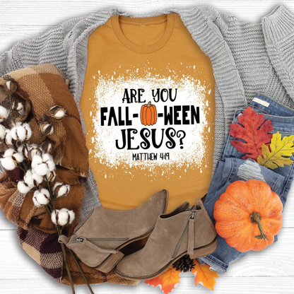 Love in Faith Women's Vintage Style Unisex Athletic-Casual T-Shirt - Fall Faith Graphic Tee