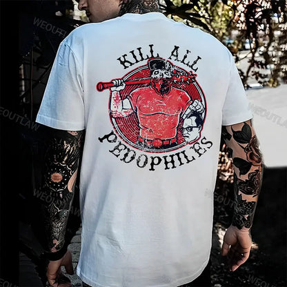 "End All Pedo" Print T-Shirt – Anti-Abuse Advocate Apparel