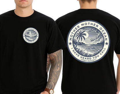 Mother Ocean Jimmy Buffett Tee – Unisex Beach Shirt for Men & Women, Gift for Buffett Fans