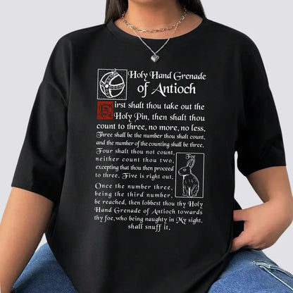"The Holy Hand Grenade of Antioch" Weirdcore Tee