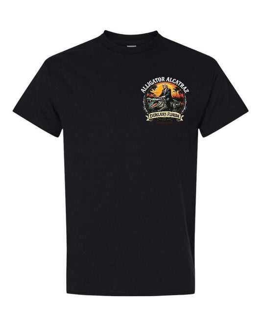 Alligator Graphic T-Shirt – Gildan Soft Cotton Tee, Comfortable & Durable Unisex Fit for Everyday Wear - Dogmomhat