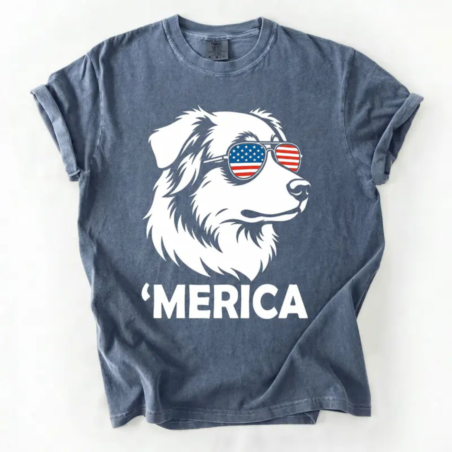 Patriotic Dog 4th of July T-Shirt