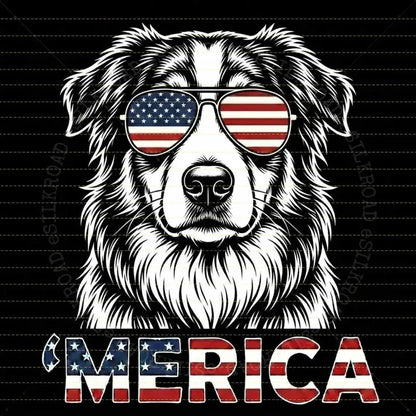 "Patriotic Pups" 4th of July Dog Lover T-Shirt
