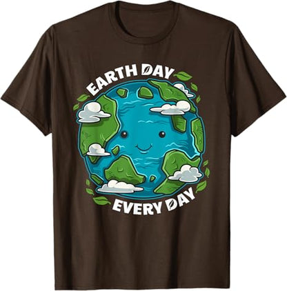 Aesthetic "Earth Day Every Day" T-Shirt