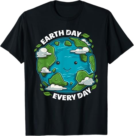 Aesthetic "Earth Day Every Day" T-Shirt