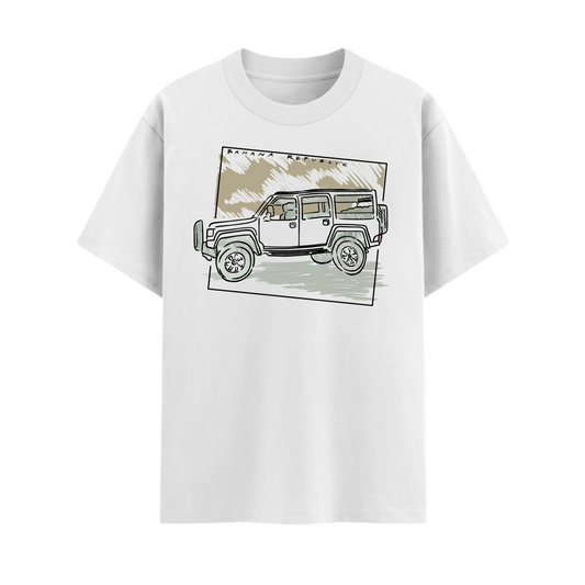 Banana Republic Retro Logo T-Shirt - Classic Casual Apparel (White ver) - Dogmomhat