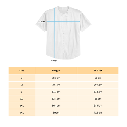 Horror Slasher Classic Movie Characters Baseball Jersey - Spooky Squad Halloween Uniform