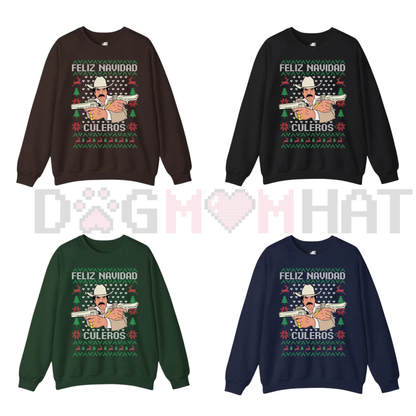 Beto El Mero León del Corrido Quintanilla Ugly Christmas Sweater - dogmomhat