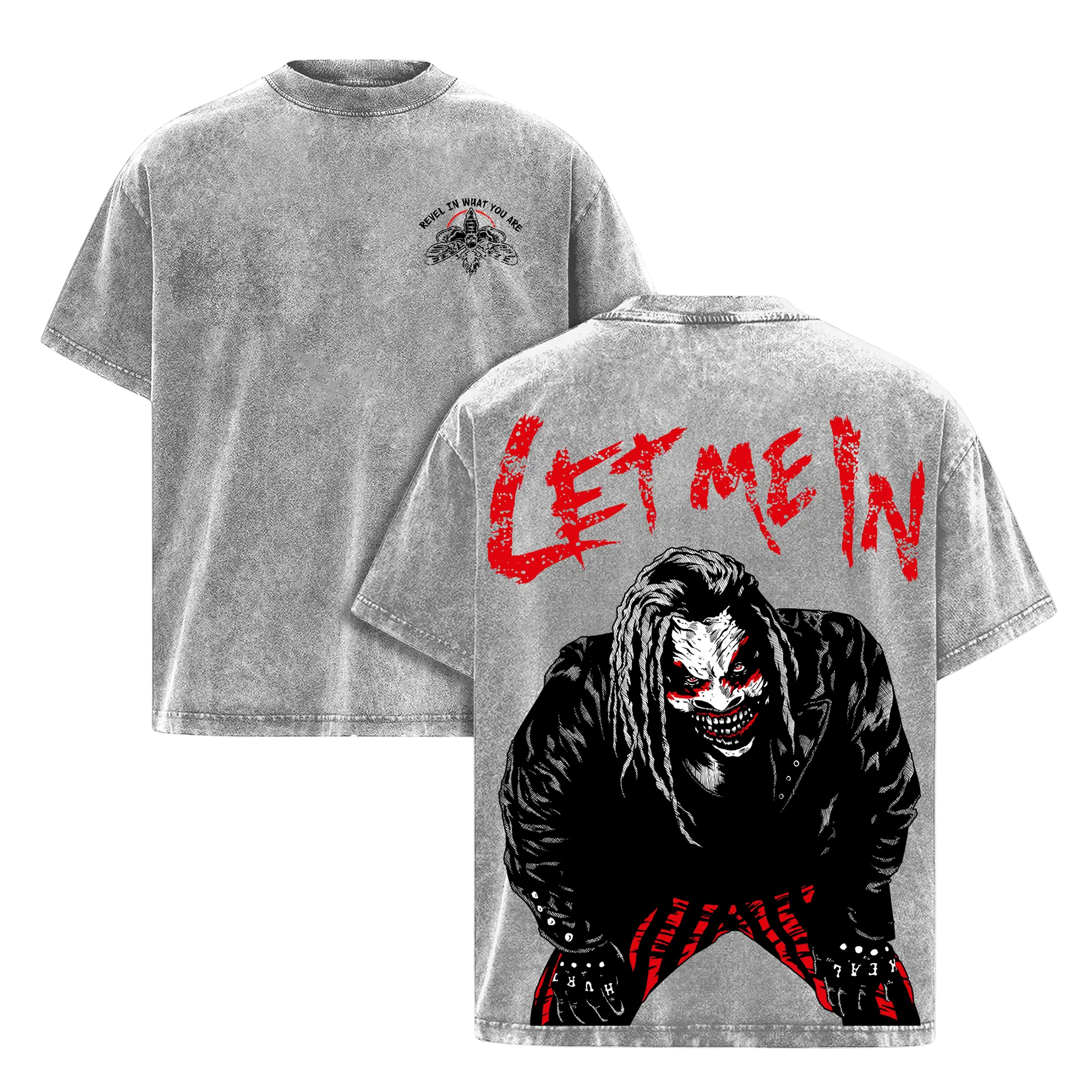 Bray Wyatt "Let Me In" Vintage T-Shirt – Wrestler Shirt, WWE T-shirt, The Fiend, Unisex Graphic Tee - Dogmomhat