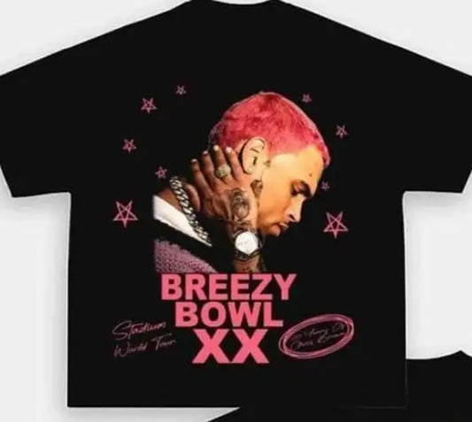 Breezy Bowl XX Tour Graphic Tee – Vintage Concert Shirt, Unisex Music Fan Gift for Men & Women - Dogmomhat