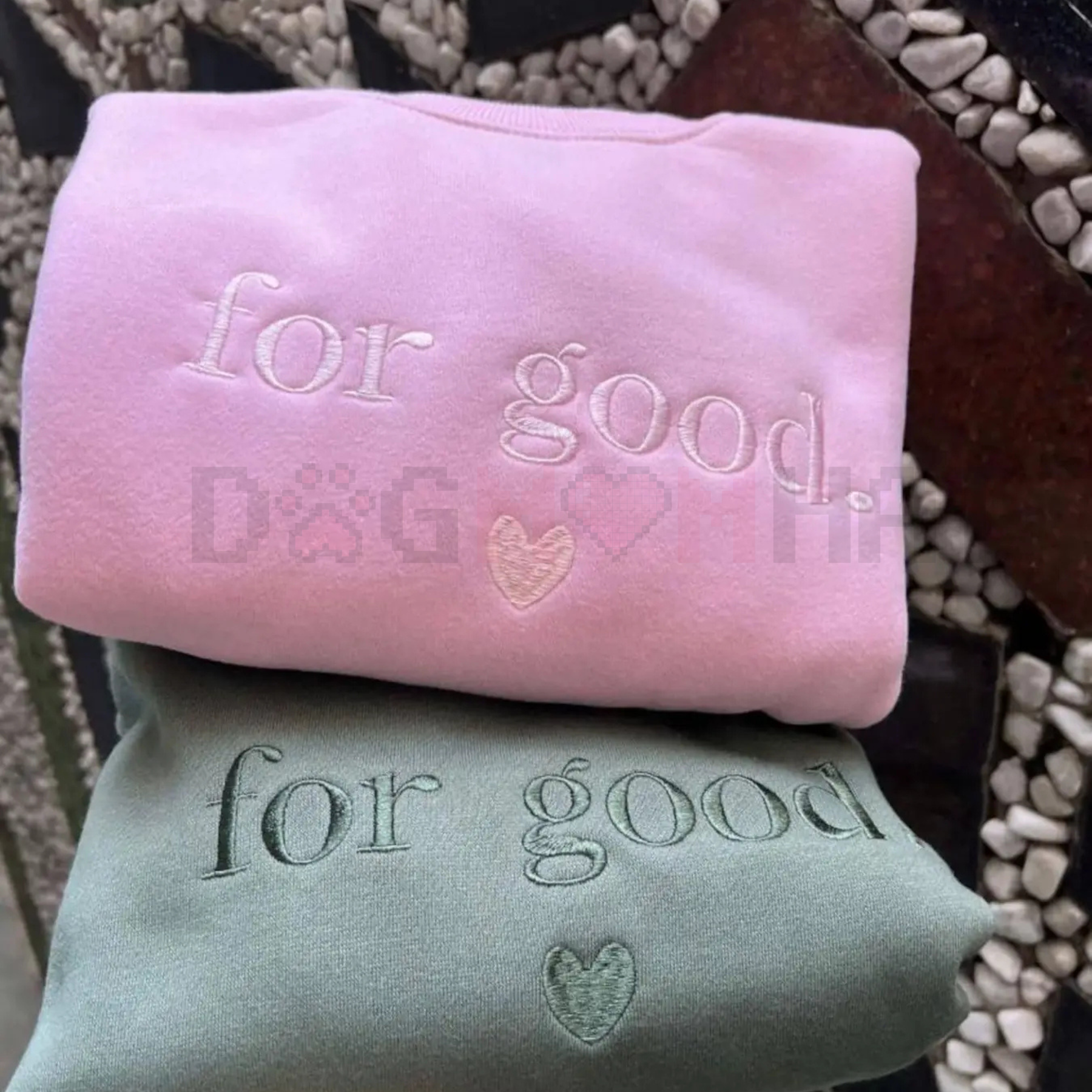 Broadway "For Good" Embroidered Tribute Sweater - dogmomhat