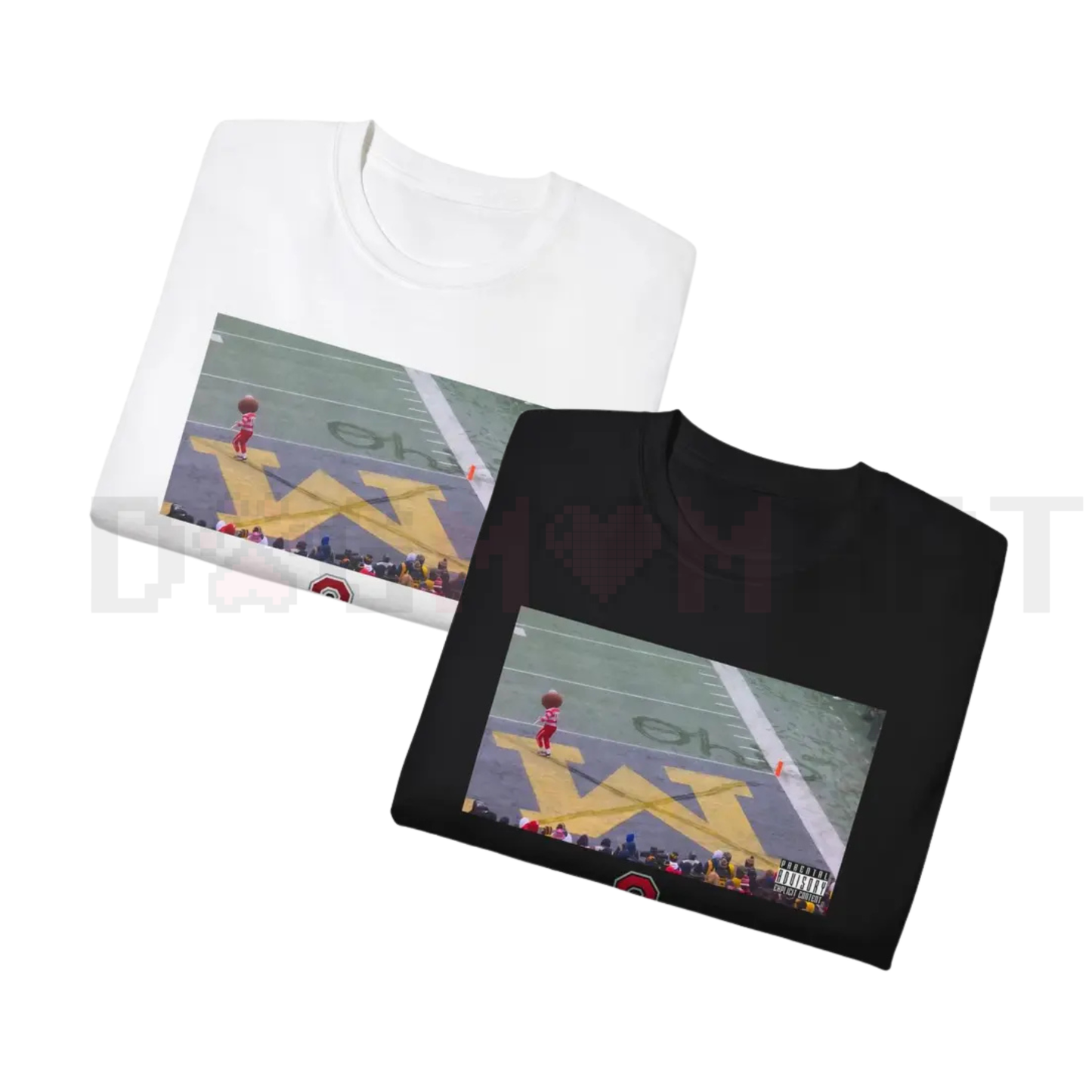 Buckeye Ohio Snow T-Shirt – Game Day Football Fan Gift Tee - dogmomhat