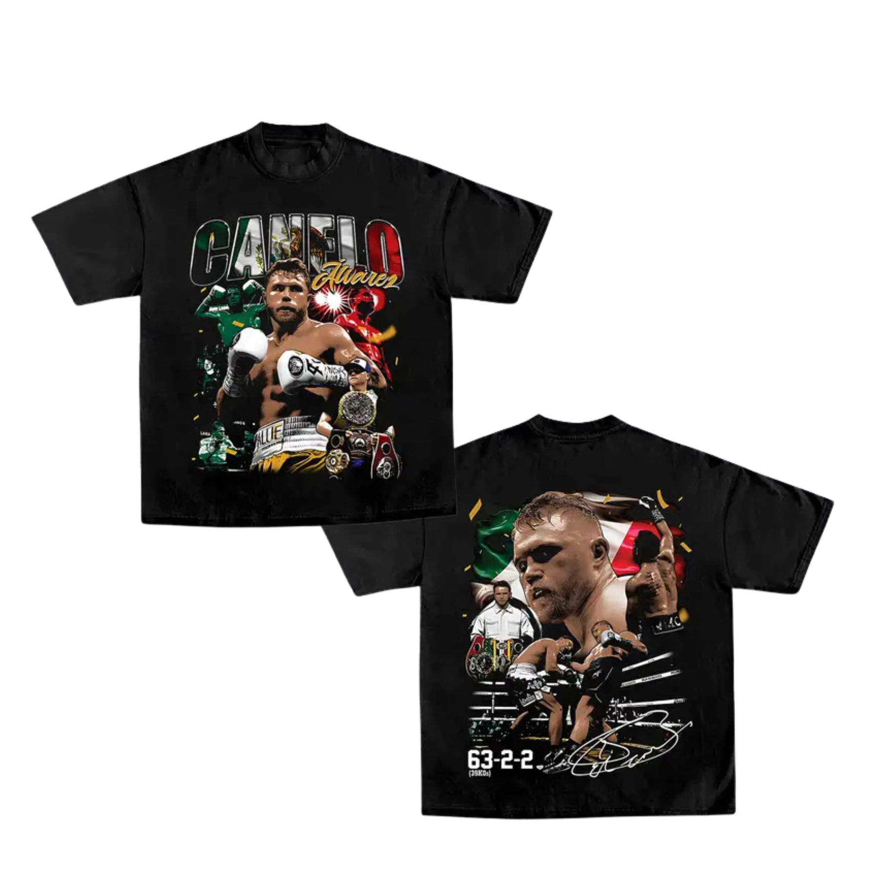 CANELO T-Shirt – Retro Fight Night Graphic Tee - Dogmomhat