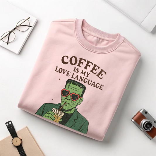 "Coffee Is" Unisex T-Shirt, Crewneck & Pullover Hoodie – Women's Coffee Apparel - Dogmomhat