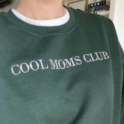 Cool Moms Club Embroidered Sweatshirt, Cool Mom Hoodie, Mother’s Day gift, Gifts for Mom