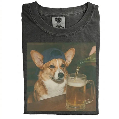 Dog Breeds "Available Beer" Vintage 90s T-Shirt