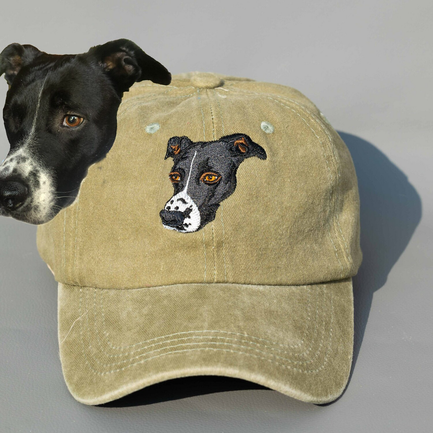 Custom Dog Face Photo Hat