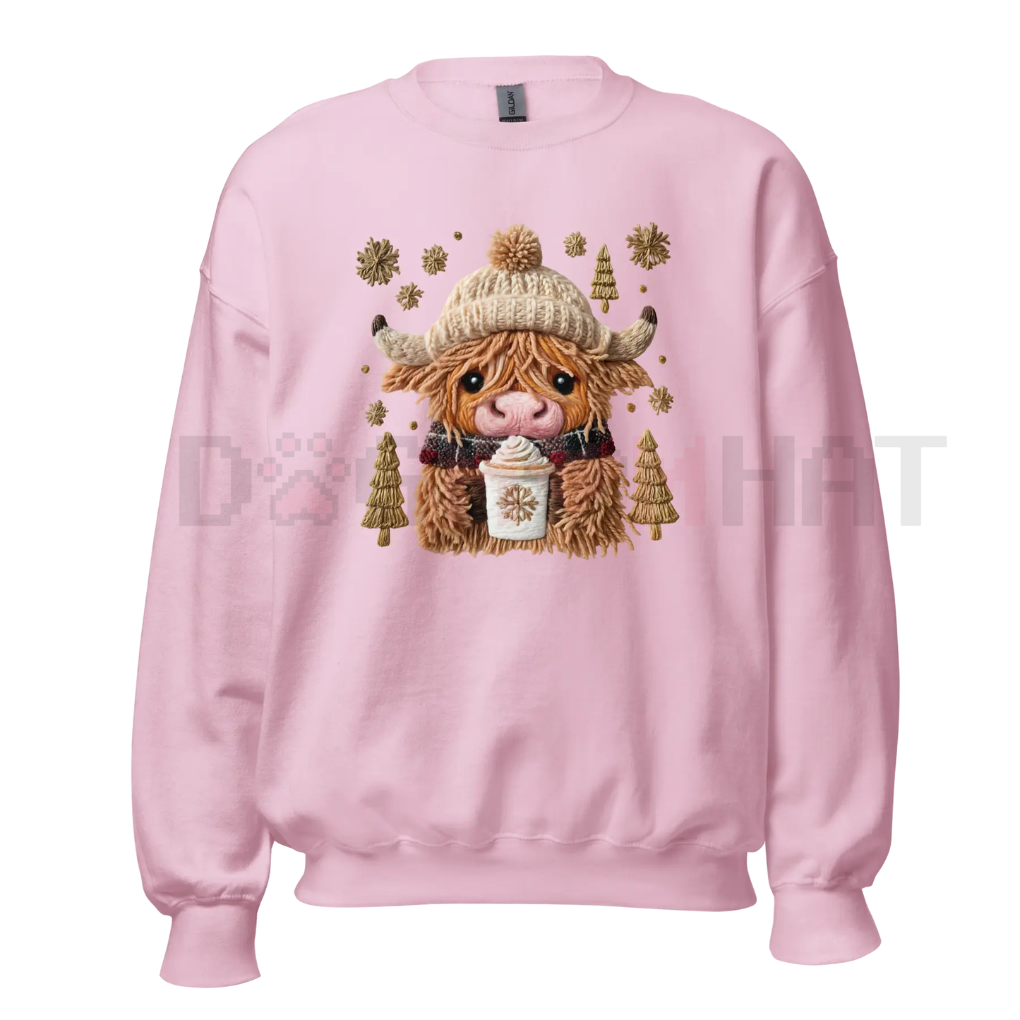 Cute Hairy Coo Unisex Crewneck Sweatshirt - dogmomhat