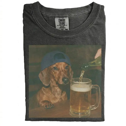 Dog Breeds "Available Beer" Vintage 90s T-Shirt