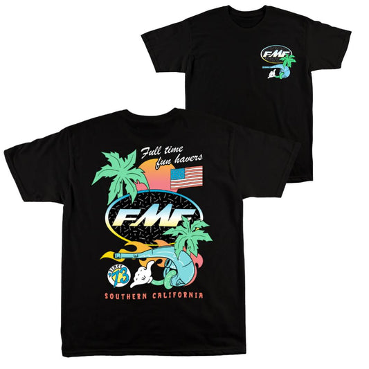 Day Glo FMF Racing Shirt - 2-Sided Graphic Tee for Racing & Biker Fans - Dogmomhat