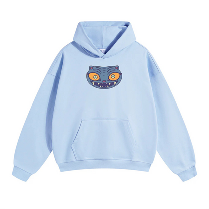 Derpy Tiger Zoey Hoodie – Trendy Kpop Graphic Tee, Demon Hunters Sweatshirt, Zoey Huntrix Merch - Dogmomhat
