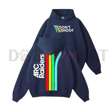 "Don't Shoot" ARC Gaming 2-Side Hoodie - dogmomhat