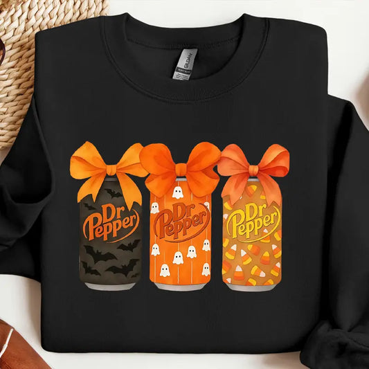 Dr Pepper Halloween T-Shirt - Spooky & Casual Graphic Top - Dogmomhat