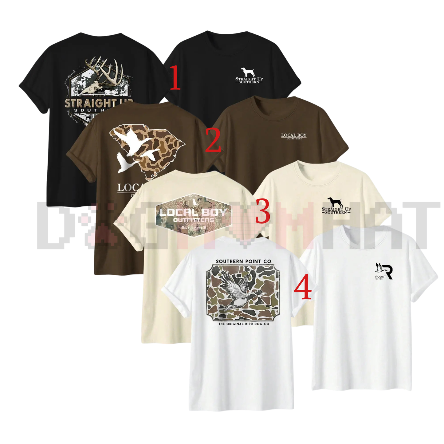 Essential Round Neck Short Sleeve T-Shirt - dogmomhat