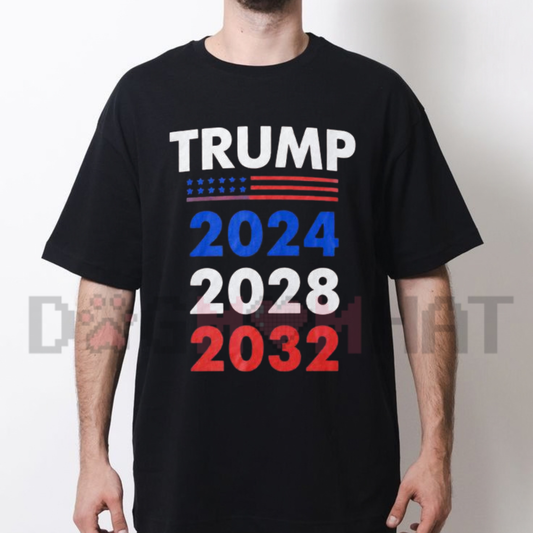 Front view of the Vintage Patriotic USA Flag T-Shirt displaying distressed American flag graphic art printed across the chest. - dogmomhat