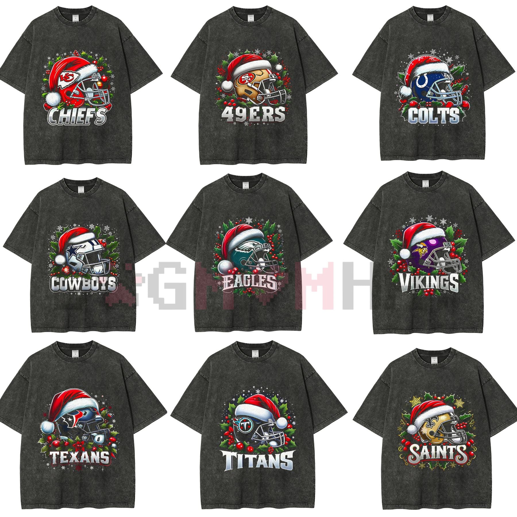 Fun Print Unisex Washed T-Shirt – Oversized Cotton Comfort Retro Streetwear-Dogmomhat