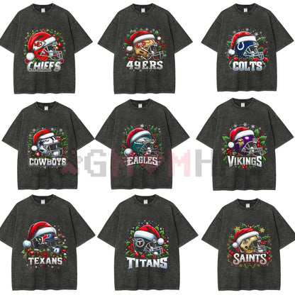 Fun Print Unisex Washed T-Shirt – Oversized Cotton Comfort Retro Streetwear-Dogmomhat