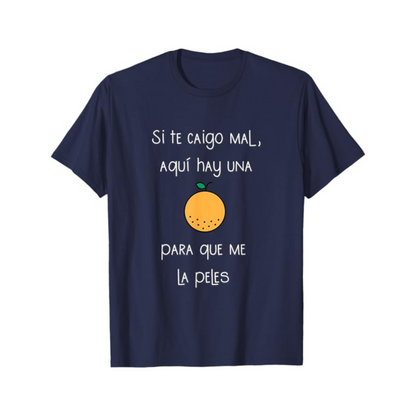Funny 100% Cotton T-Shirt for Latinos & Hispanics – Humorous Spanish Quote Tee, Casualwear - Dogmomhat
