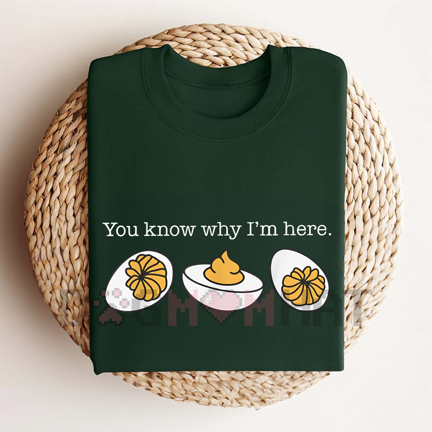 Funny Deviled Egg Thanksgiving T-Shirt – Retro Holiday Graphic Tee - Dogmomhat